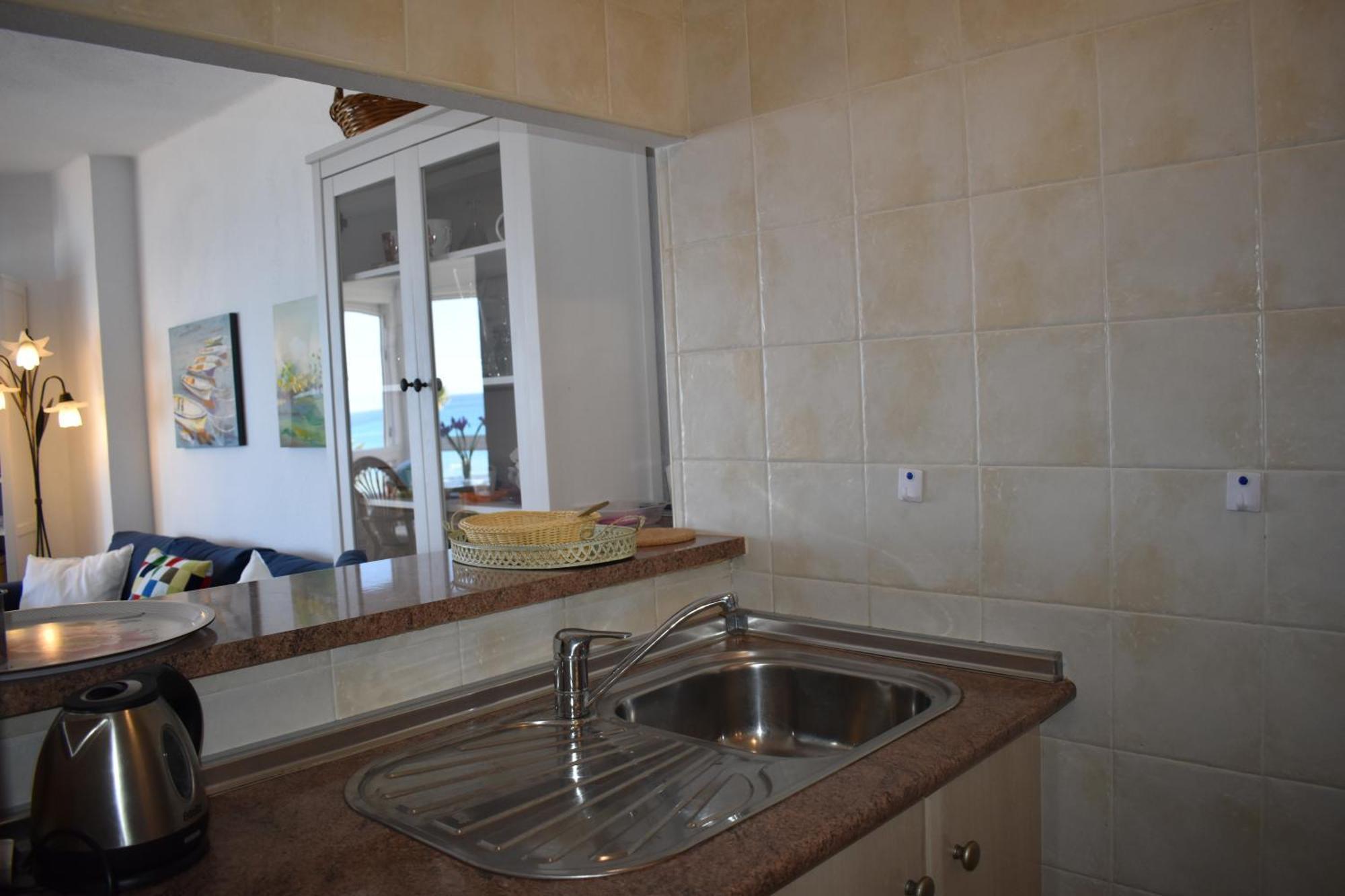 Ferienwohnung Fantastic Studio - Beachfront Torrox Exterior foto